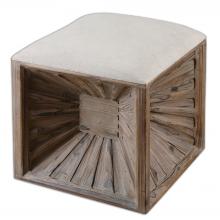  23131 - Jia Wooden Ottoman